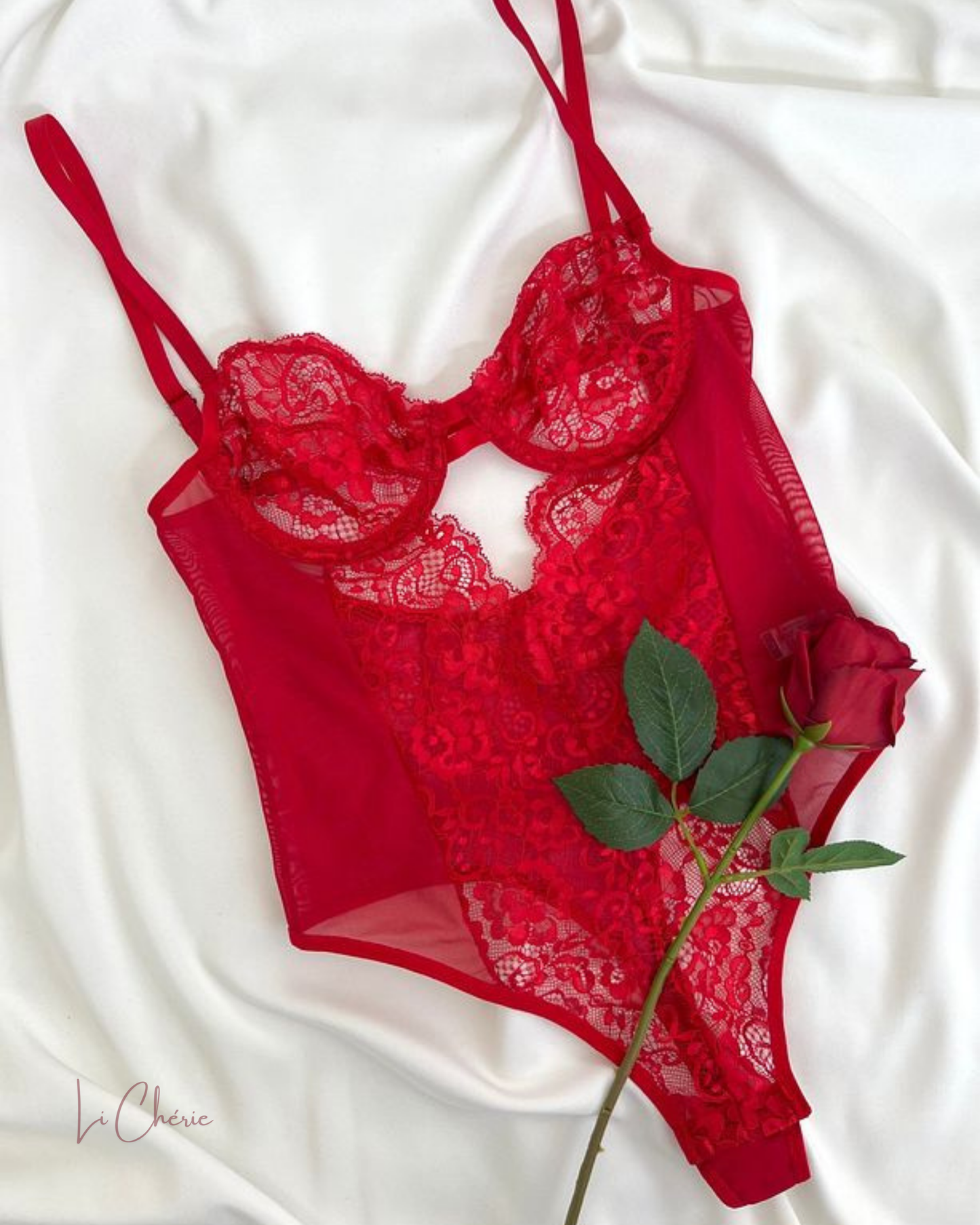 ROUGE ÉTOILE BODYSUIT
