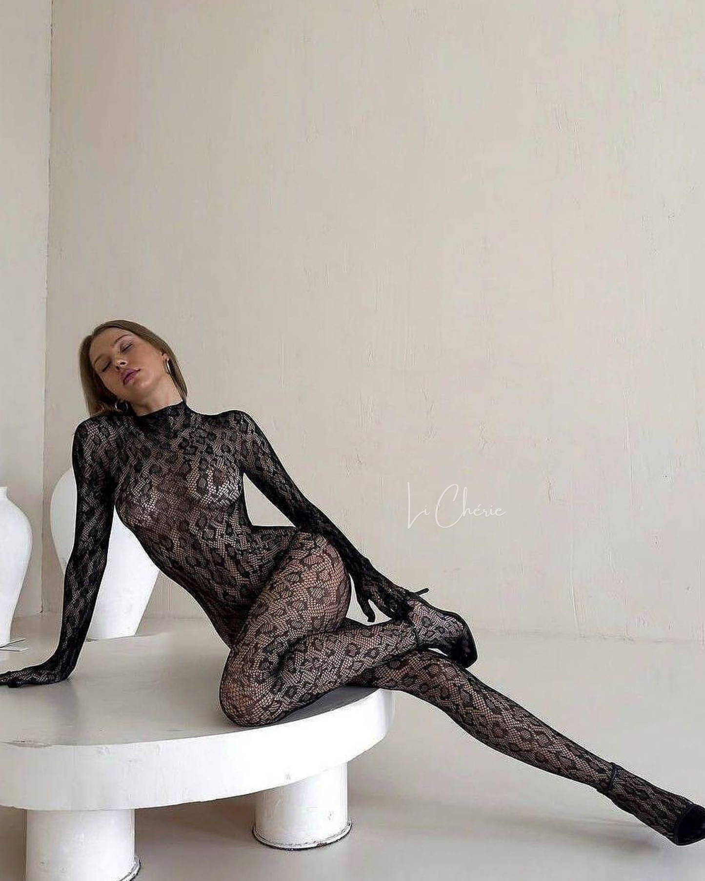 Black Serpent Vücut Çorabı